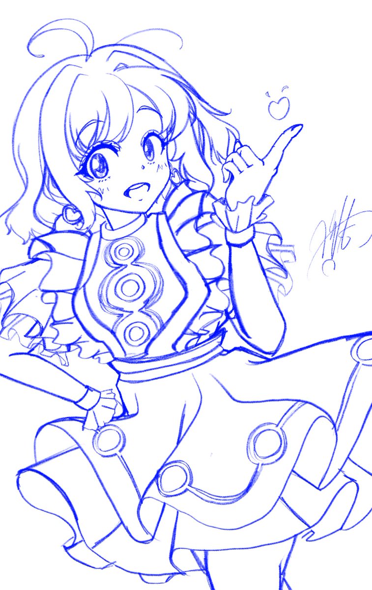 「最近下書きを放ったまま新しい絵描いたりして中途半端な状態の絵が多くてとてもよろし」|古鉄@ニコ超両日行きますのイラスト