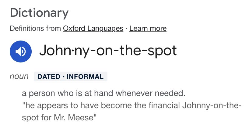 WAIT HIS NAME IS LITERALLY JOHNNY OHNN “THE SPOT” WTF?????????????