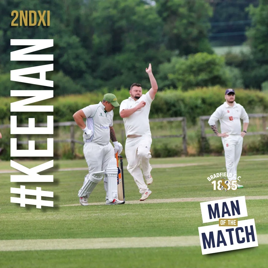BradfieldCC1885's tweet photo. 🏏 MOTM - 2ndXI 🏏

Congratulations to Joe Lewis for being named Man of the Match for the 2ndXI win against Denver CC

#MOTM #manofthematch #2ndXI #divisionfour #norfolkcricket #bradfieldcc https://t.co/bouxjvs7cC