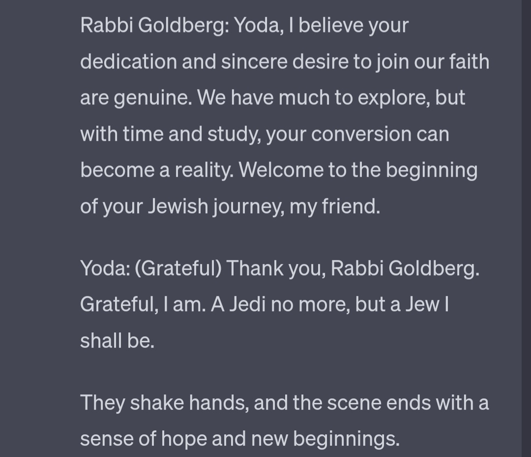 kfleminem's tweet photo. I lied, I'll post the ending, if only because yoda's final line here is delectable. https://t.co/F8B2O9KEPV