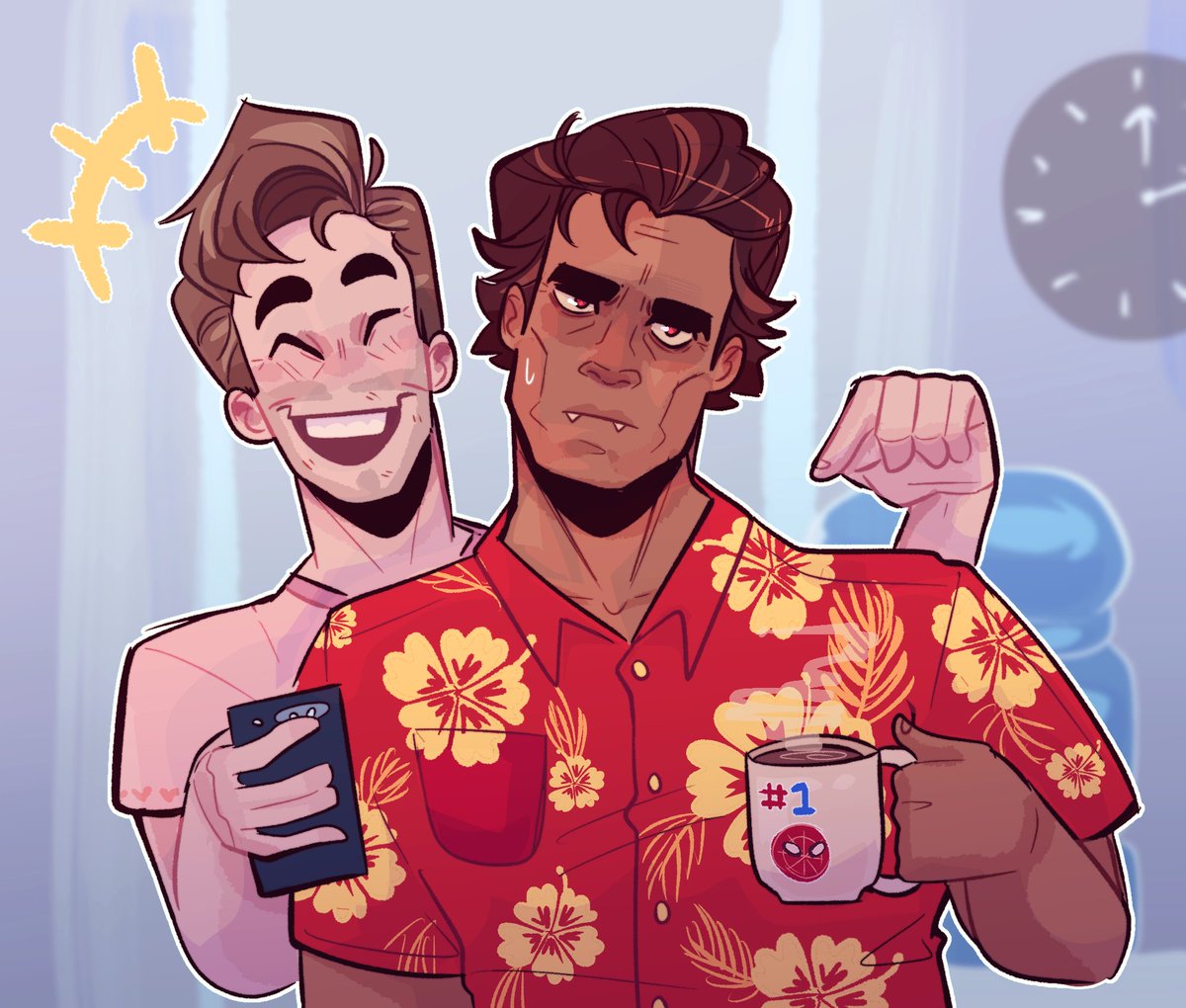 It's casual Friday at the Spidey office

#SpiderVerse #spiderdads