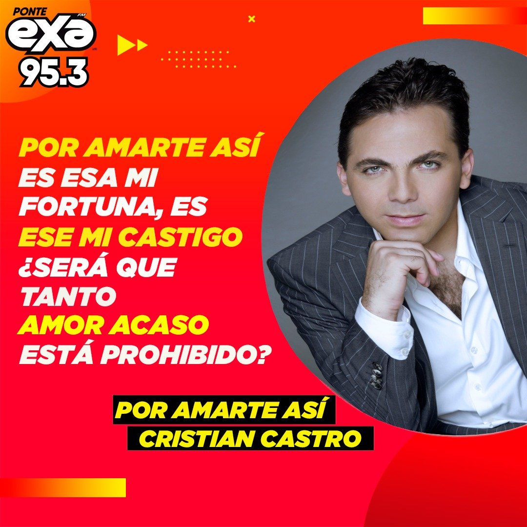 🩷✨

#Exafm #ExaTampico #EnTodasPartesPonteExa #CristianCastro