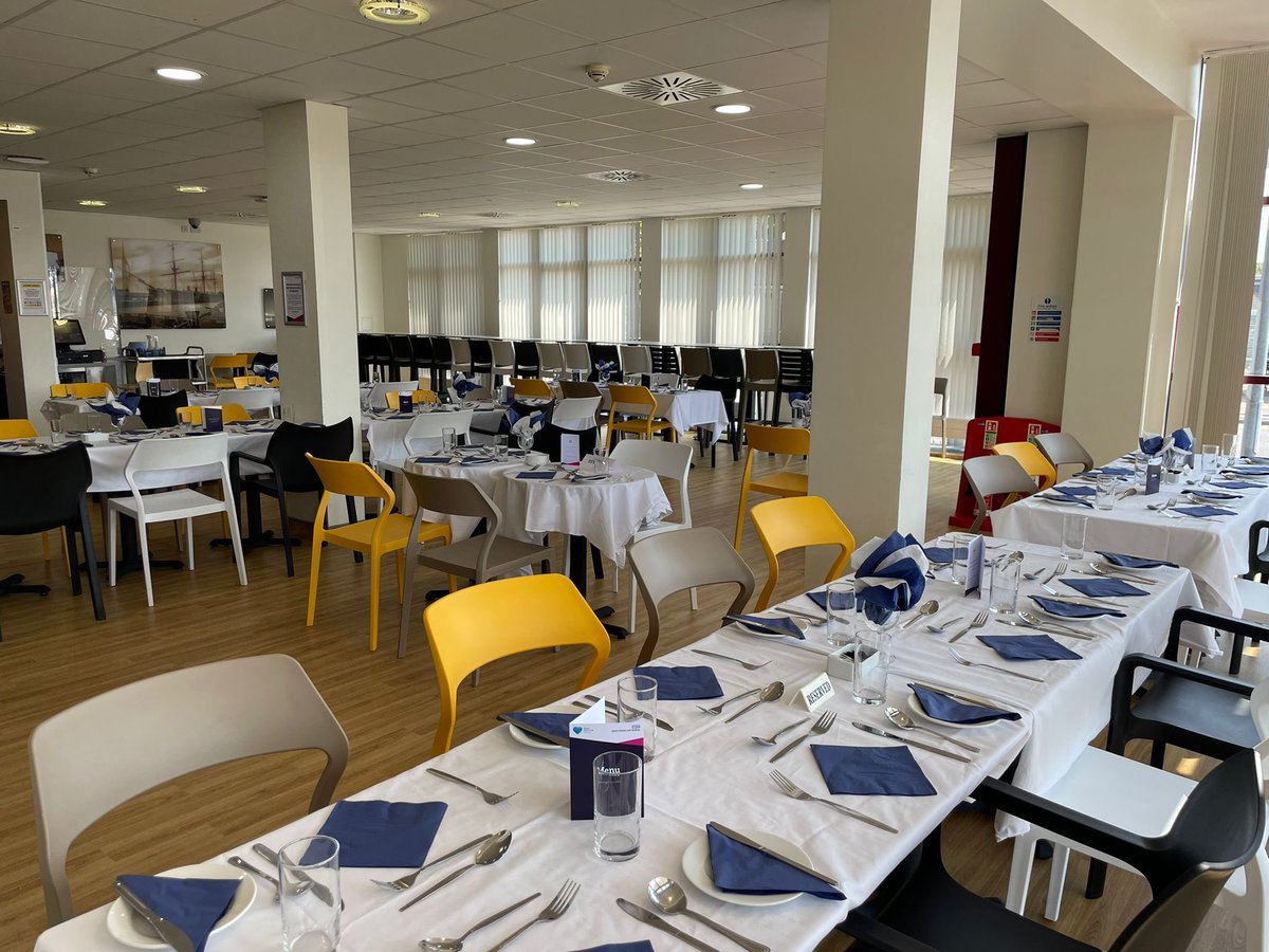 SolentEstates's tweet photo. All set for our charity lunch cooked by award-winning chefs Jim and Joe. Can’t wait to taste their culinary creations! #nhs #catering #hospitalfood #nhschef https://t.co/e17LJ13uUa
