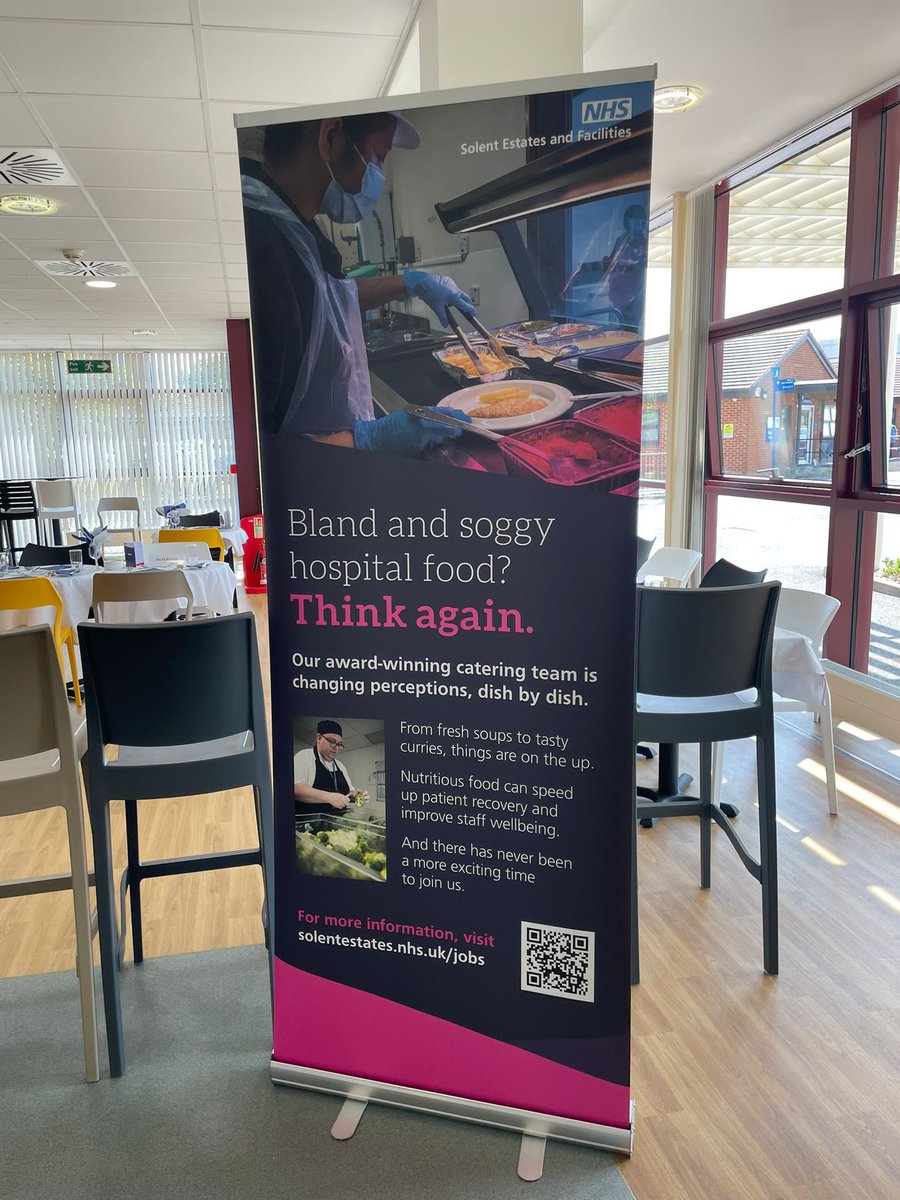 SolentEstates's tweet photo. All set for our charity lunch cooked by award-winning chefs Jim and Joe. Can’t wait to taste their culinary creations! #nhs #catering #hospitalfood #nhschef https://t.co/e17LJ13uUa