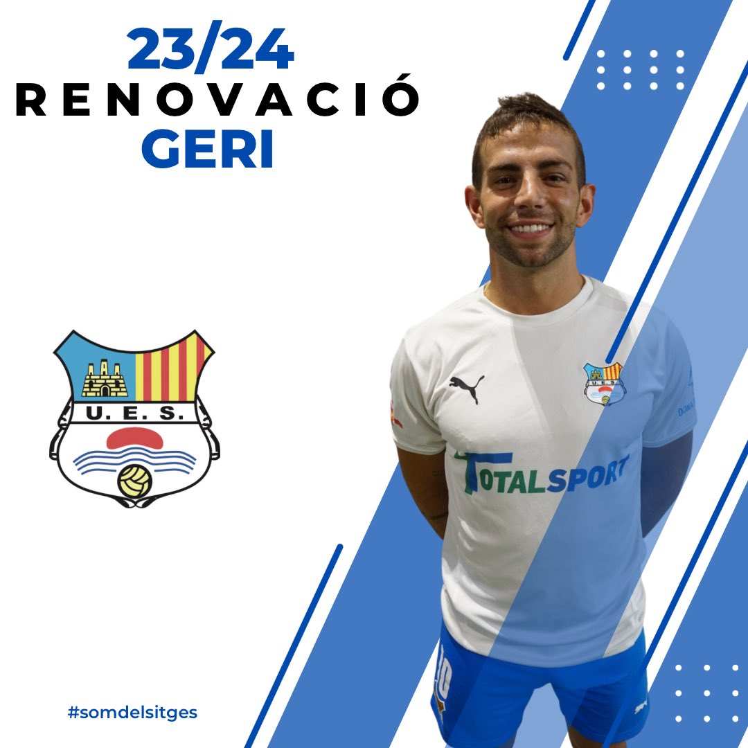 🤝🏼RENOVACIÓ🤝🏼

El Geri, el nostre capità, seguirà un any més amb nosaltres 🤝🏼

Seguirem disfrutant del teu joc i la teva lluita a 1aCat! 🤍💙

#somdelsitges