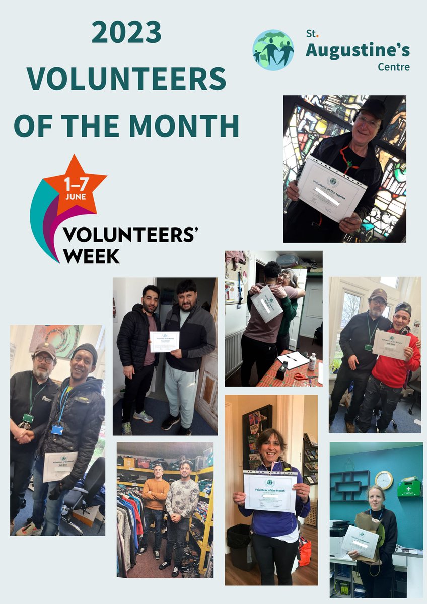 🌟 Volunteers Week 2023 🌟
We want to highlight the incredible volunteers who won 'Volunteer of the Month' in 2023 (so far). Sabbah, Javad, Dirwin, Emad, Sokol, Rose, Malik, Katie, David, and Hannah. Your dedication and hard work is inspiring. Thank you and congratulations 🎉