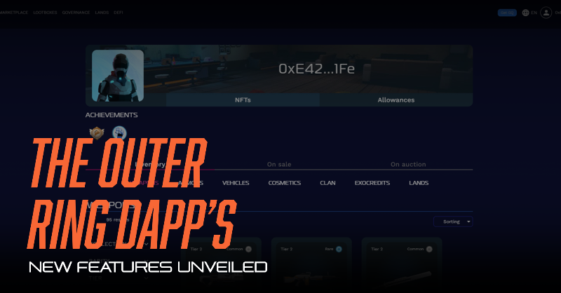 OuterRingMMO's tweet photo. Fresh updates, explorers! 🆕

We have upgraded our Dapp website which includes:

💳 New Wallet Connection
📚 Library Upgrade
👤 Profile Appearance
💼Token Allowance Management

And much more…

#OuterRingMMO