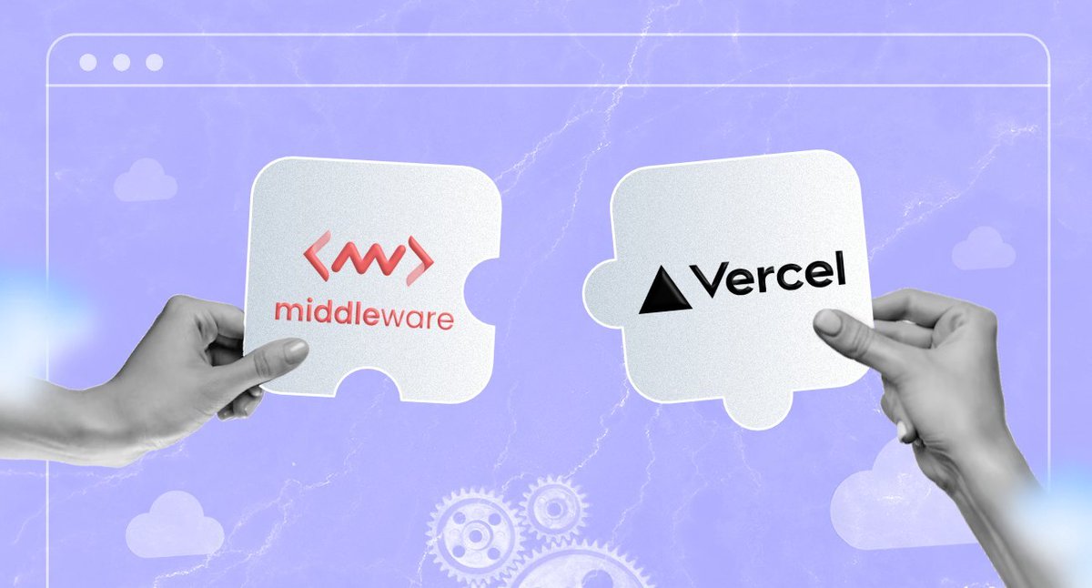 Middleware_Labs's tweet image. 📢 Exciting news! 🎉 

We are thrilled to announce the integration of @vercel and @Middleware_Labs! 🚀 Now, you can seamlessly #monitor and analyze your #Vercel #deployments using the powerful capabilities of #Middleware. 📊🔍

Learn more here:  vercel.com/integrations/m…

#DevOps