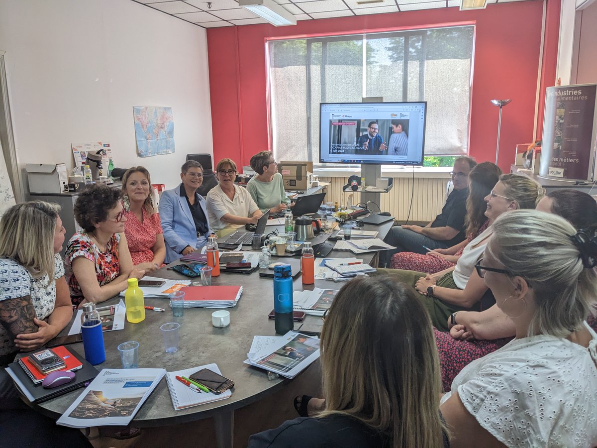 Ce mardi 6 juin, #OCAPIAT HDF a consacré un temps d’échanges sur la #réforme de la #VAE lors de sa dernière réunion d’équipe. 

Nous avons accueilli le #DAVA et la #DRAAF. 

👉 Pour plus d'informations : ocapiat.fr/hauts-de-franc…