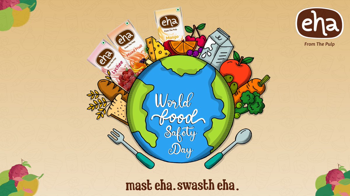 #WorldFoodSafetyDay 
#FoodStandardsSaveLives #FoodSafety #FoodSafetyDay #FoodSafetyMatters #eha #masteha #swastheha