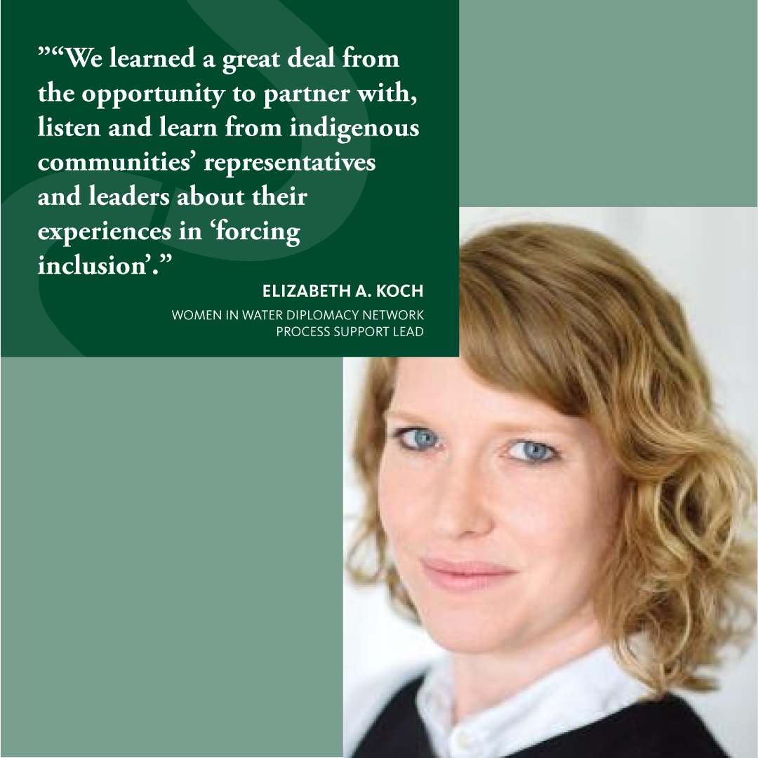 siwi_water's tweet image. Women face unique challenges in high-level #WaterDiplomacy processes, including the #UN2023WaterConference.

Elizabeth A. Koch (@ELIORG) sheds light on how the Women in Water Diplomacy Network overcame the typical obstacles around conference attendance.

siwi.org/latest/making-…