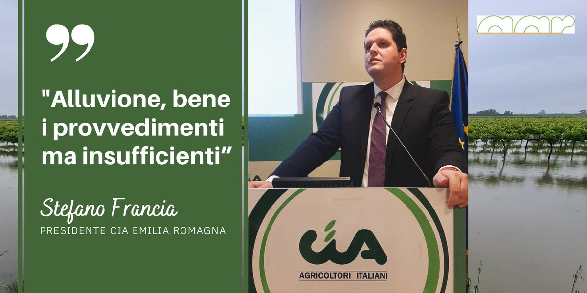 L'editoriale del presidente #ciaemiliaromagna <a href="/FranciaStefano/">Stefano Francia</a> "Sisma uguale ad #alluvione? È una tragica competizione dove non vince nessuno. Un dramma per gli abitanti delle aree sommerse che si somma alla perdita di lavoro, di attività economiche" bit.ly/sismacomealluv…