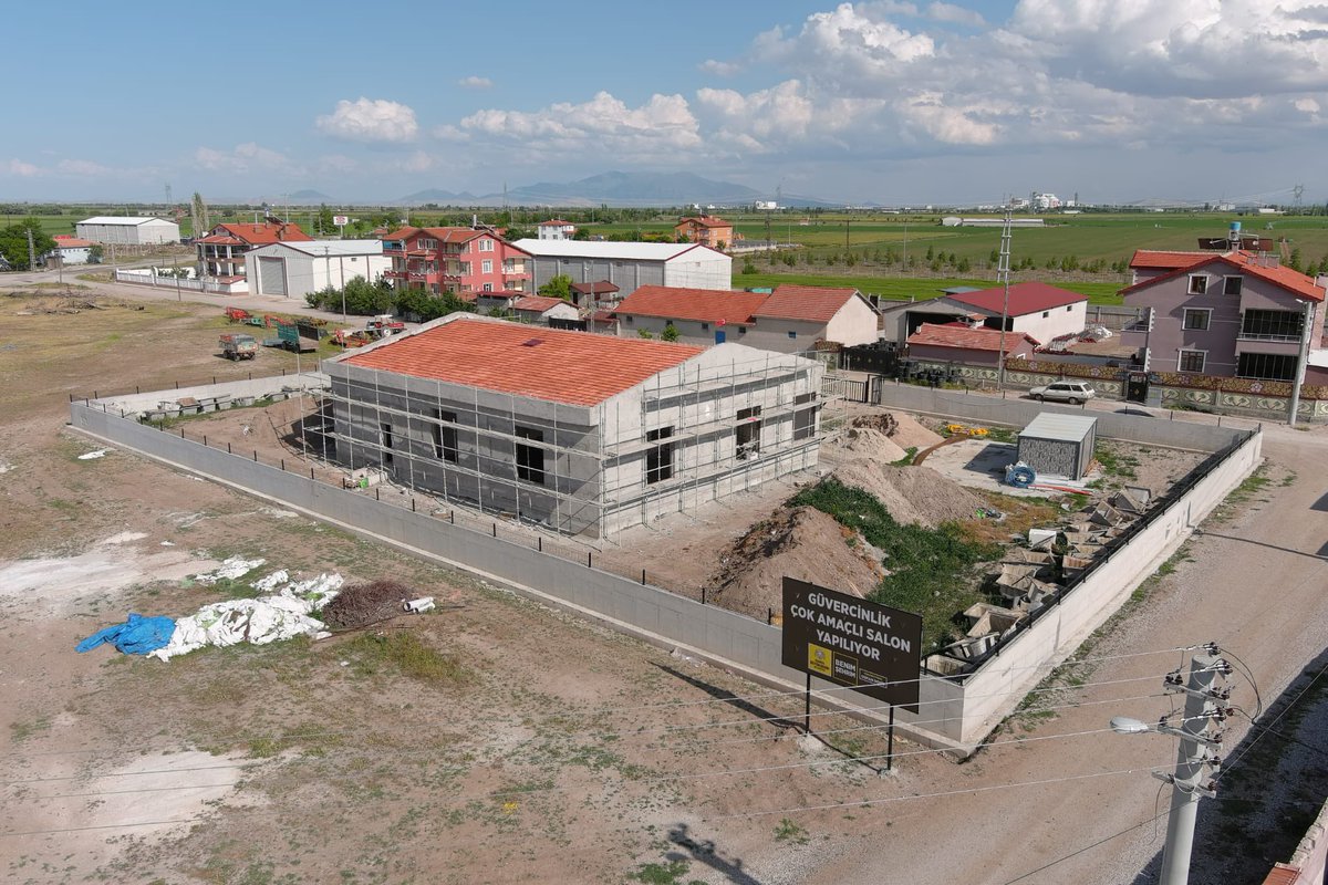 📍 Hadim Eğiste ve Yağcı Mahallerimizde Halı Saha

📍Ahırlı’da çok amaçlı sosyal tesis

📍Çumra Güvercinlik Mahallesi çok amaçlı salon

Hayırlı Olsun.