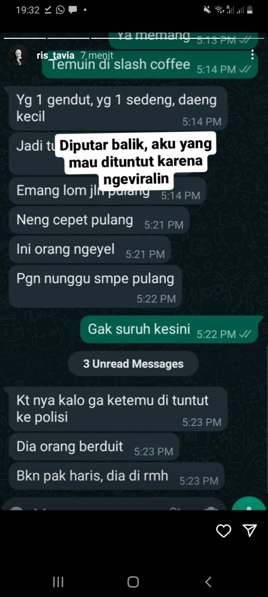 Ex staff tasyi diancam mau dipolisikan karna nuntut pembayaran gajinya wkwk dagelannnn