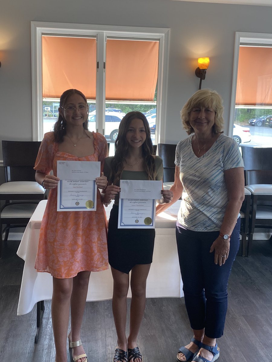 Thank you to the Barnegat Optimist Club for sponsoring a dinner celebrating our Essay and Oratorical Contest winners! #barnegatinspires <a href="/BarnegatSchools/">Dr. Brian Latwis</a>