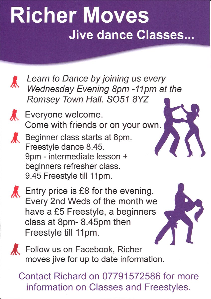 Dance the night away this evening at Romsey town hall. 

All welcome 🫶

#WhatsOn #Events #Community #Romsey