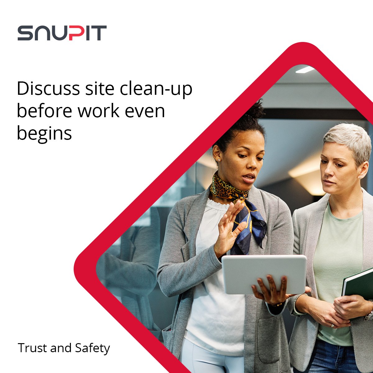 It’s a good idea to discuss whether you or your contractor will be responsible for covering up or moving the furniture and other delicate items during construction, as well as whether removal of refuse and rubble is included within your quotation. #smarthiringtips #snupit