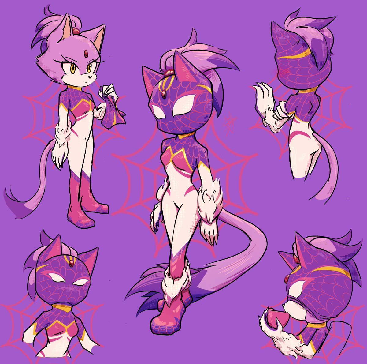 Spider-Blaze Across the Spider-Verse 🫣💜

(Since is trending, I tried something different🤪)
#blazethecat #SonicTheHedegehog  #SpiderManAcrossTheSpiderVerse