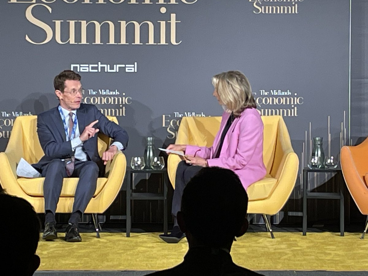 IanMCalvert's tweet photo. Now @andy4wm explaining to @AnneDaviesTV how
- Midlands is moving forward
- Midlands & Manchester is now attracting Government money that normally in/around London
- Midlands is pulling a huge amount of Inward Investment
#MidsSummit #MidsSummit23 @tbipublication @NachuralEvents https://t.co/GE8mhyJGr0