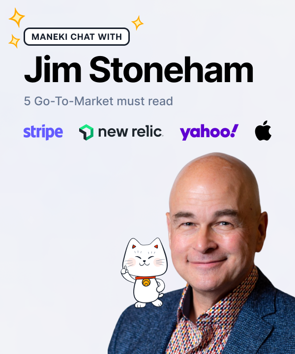 After 30 years leading Go-To-Market for companies like <a href="/stripe/">Stripe</a>, <a href="/newrelic/">New Relic</a>, <a href="/Yahoo/">Yahoo</a>, <a href="/Kodak/">Kodak</a>, <a href="/Apple/">Apple</a>… <a href="/JimStoneham/">Jim Stoneham</a> listed the 5 best resources a Go-To-Market leader should read!

👇