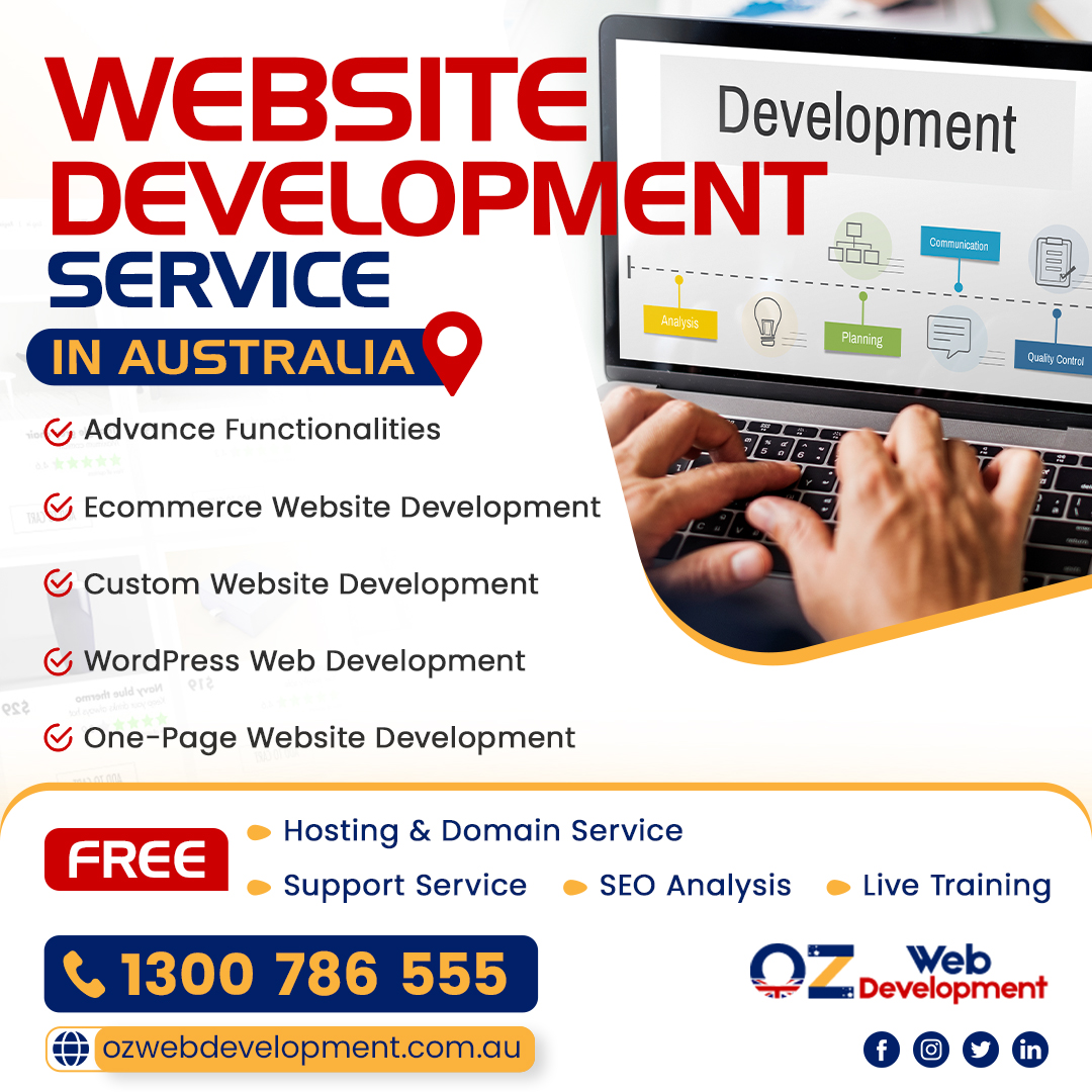 ozwebdev's tweet image. Develop your brand website in less time and pocket-friendly budget in Australia.
Visit Website: bit.ly/45Oej0J
Contact Us: 1300 786 555
#ozwebdevelopment #webdevelopment #webdevelopmentservices #webdevelopmentagency #webdesignservices