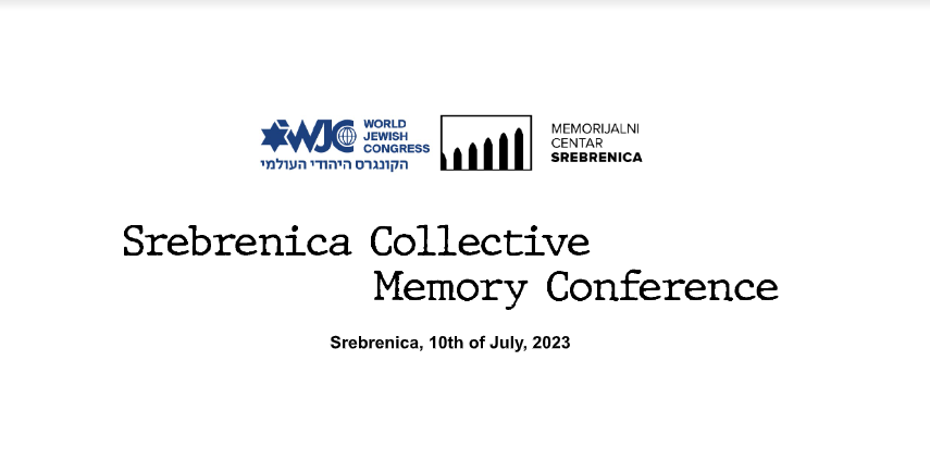 Join us on July 10th in Srebrenica for the pivotal Srebrenica Collective Memory Conference. Register now and be part of this significant event (ask for registration link through DMs).