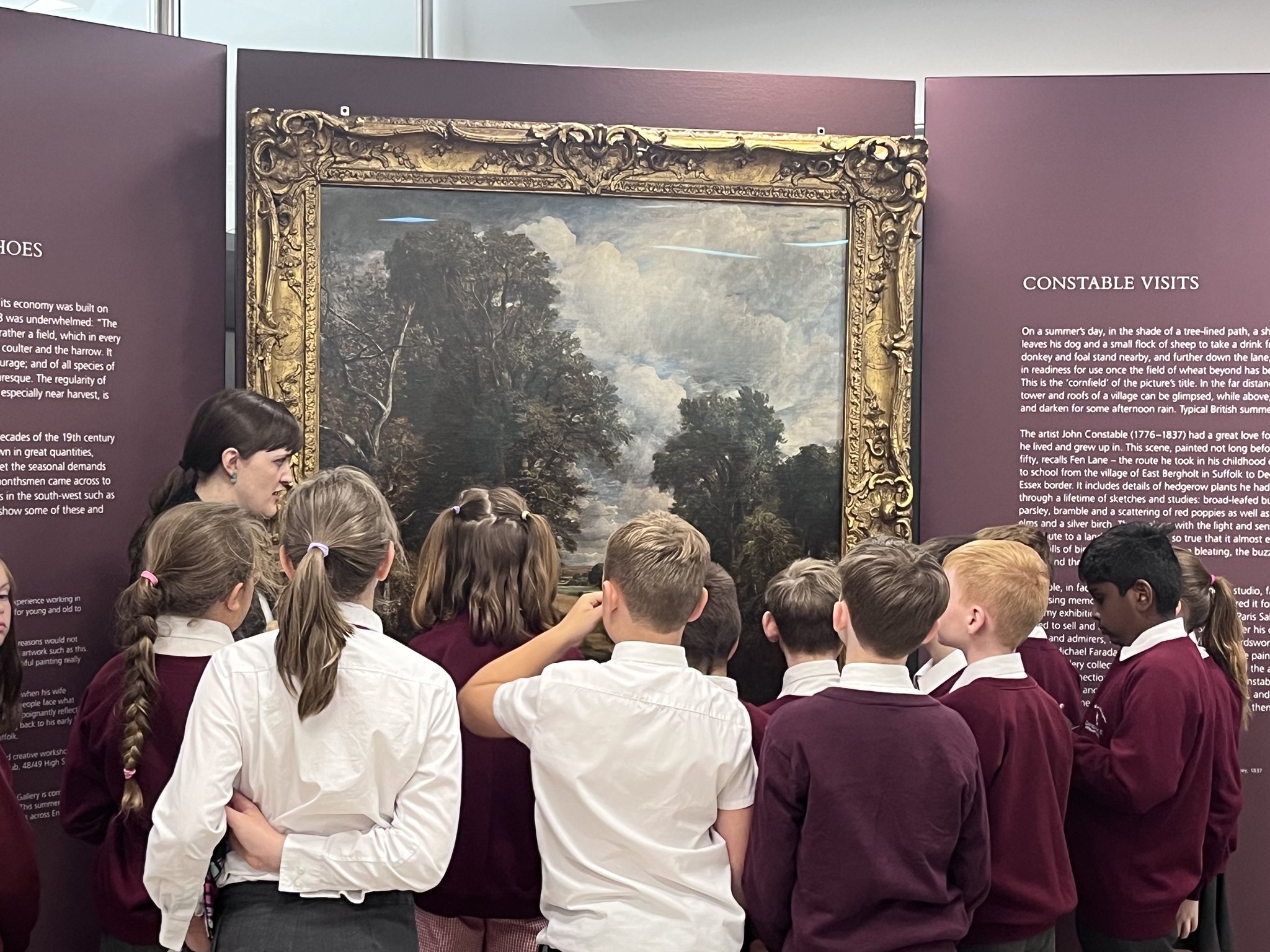 National Gallery on Twitter "📍 Where is it now? 'The Cornfield' is