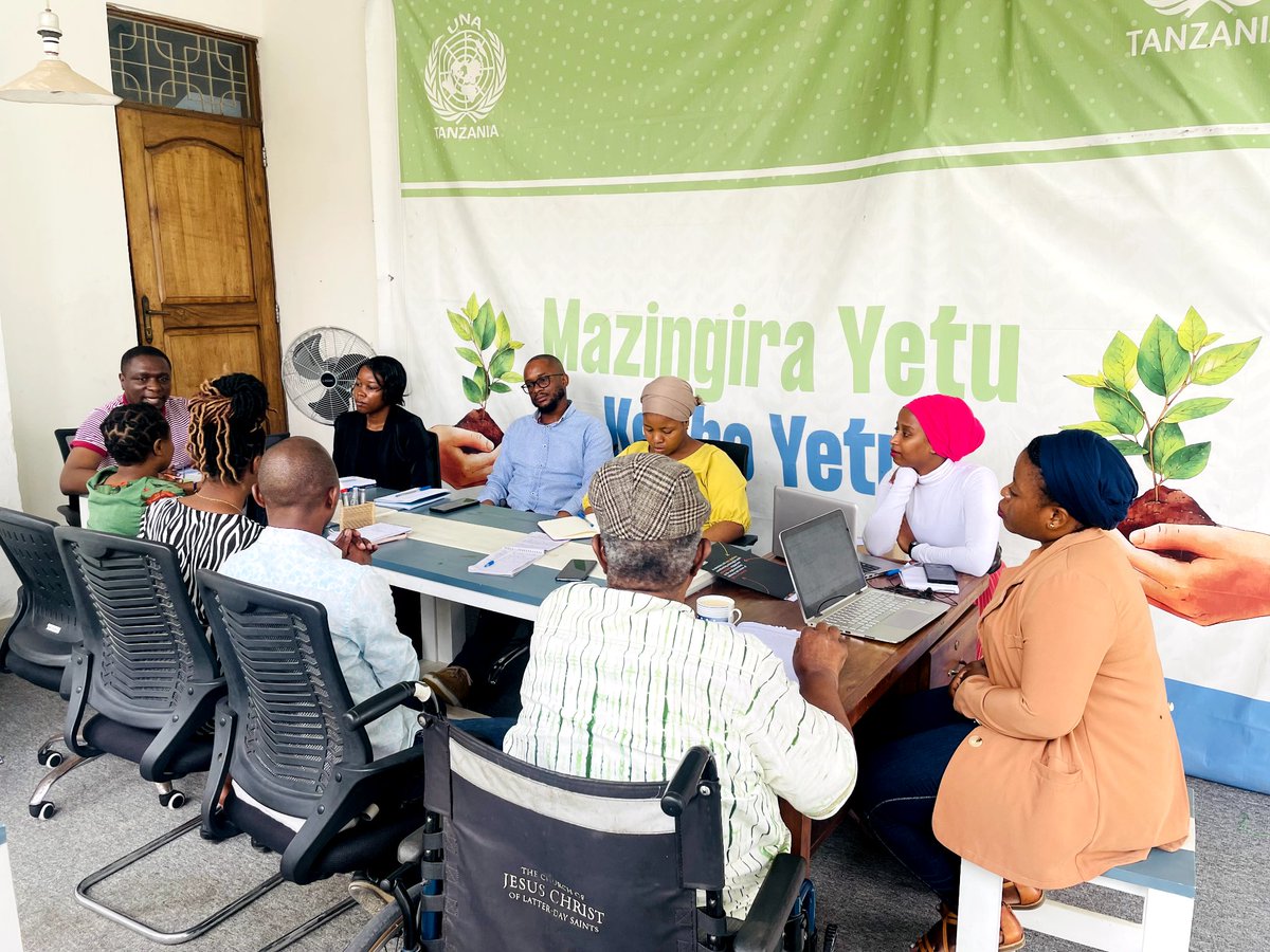 UNATanzania's tweet photo. UNA Tanzania is chairing strategic meeting with the CSOs  task force to develop recommendations on the provision of 10% local councils loans to youth, women and PWDs through banking systems. Looking at methods which banking systems can be made conducive to the  targeted group. https://t.co/m95nUtH07G