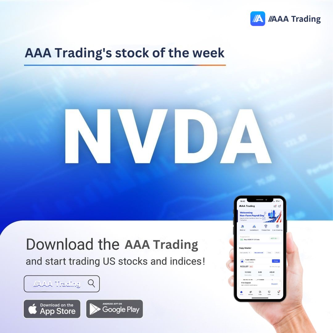 AAATrading_OS's tweet photo. Its stocks (NVDA) were the most traded in the past week, even higher than electric vehicle manufacturer Tesla (TSLA). Looking forward, many price forecasts anticipate NVDA will climb to $600 by 2023, while more modest estimates land somewhere between $450-500.
Download the AAA Trading app to trade NVDA now!👇
https://t.co/GyVJy5Q2al

#finance #stocks #NVDA #TSLA #Stockplatform #investmentadvice #stockmarkets