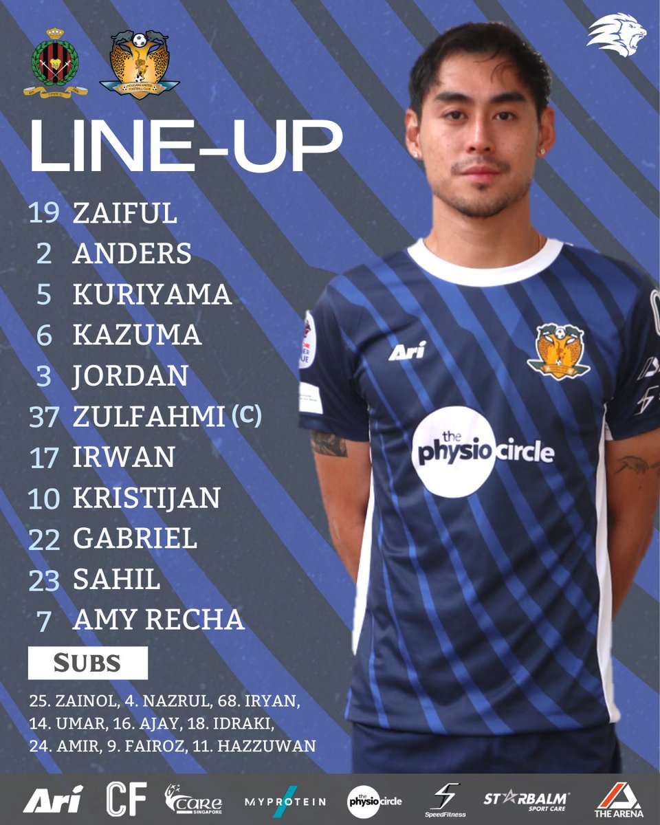 HougangUnited's tweet photo. 🔒Our team locked in for this evening to face Brunei DPMM 👊
#HGFC #1H1H #SPL #DPMHOU #CafeFootballSG #CareSingapore #Myprotein #MyproteinSingapore #thephysiocircle #speedfitsg #starbalmsg https://t.co/0G7Ihw3eEB