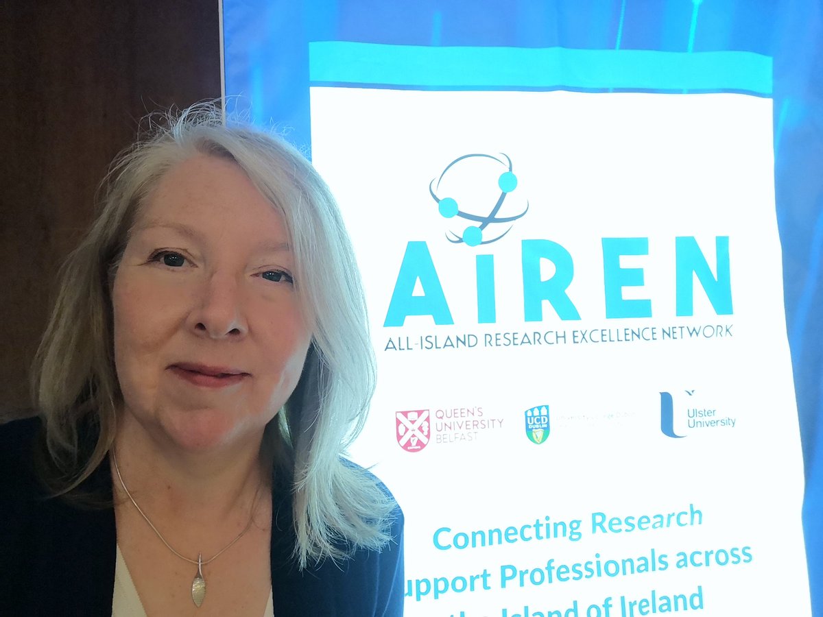 Very pleased to be in Newry today to facilitate AIREN event on Research Managers career pathways and sharing #researchculture sunshine!