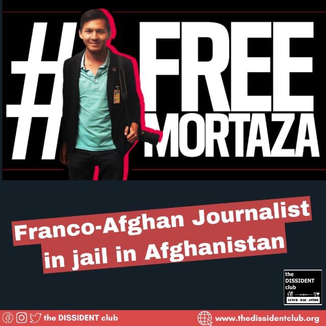 Nous pensons très fort aujourd’hui au journaliste franco-afghan Mortaza Behboudi 5 mois pile après son arrestation en Afghanistan. Mortaza, qui a travaillé avec @int3rnationalRF, est détenu arbitrairement par les talibans. Il doit recouvrer la liberté #FreeMortaza