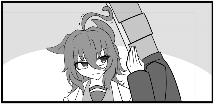 これは夏コミ本の描きおろし(予定)の1コマ目です