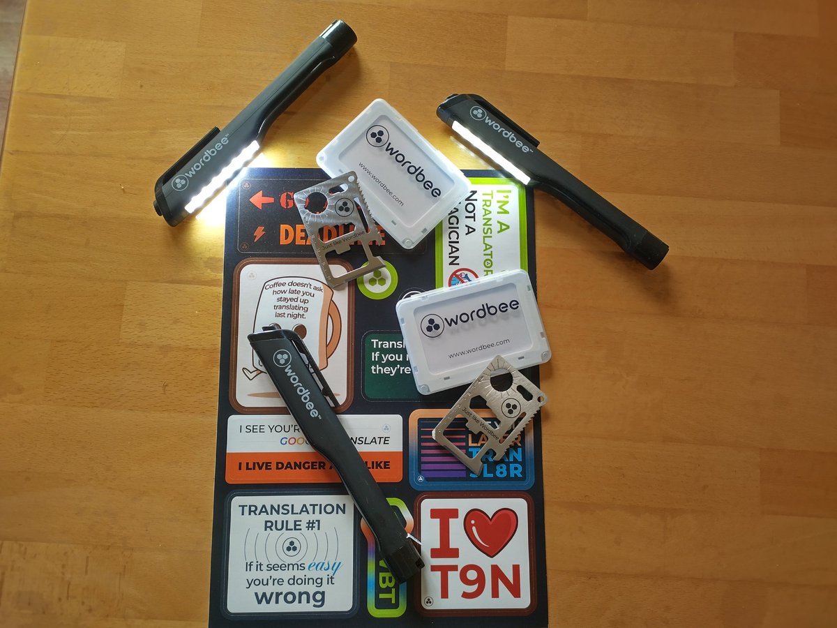 We all know...the best things about conferences like #locworld49 is #swag! Drop by booth 115 and grab some goodies
But wait, there's more!
Leave your business card at our booth for a chance to turn up the volume of your success and win a Bluetooth Speaker
#SwagCentral #l10n