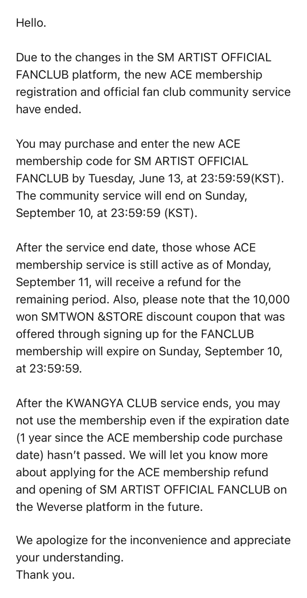 What is a Fan Club Membership?