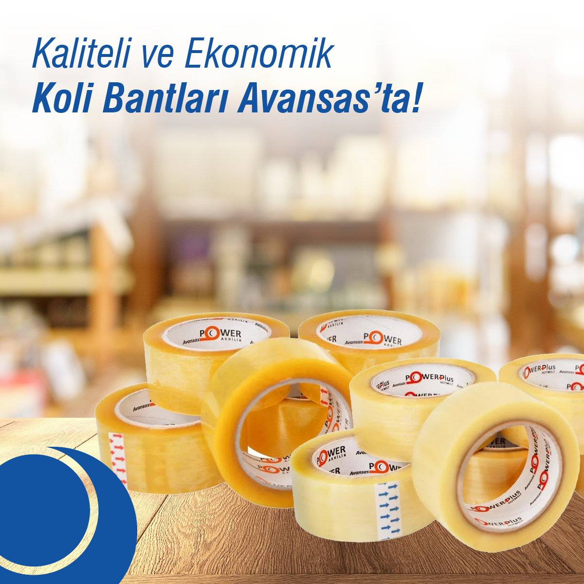 avansas's tweet image. Her iş yerinin ihtiyacı kaliteli ve ekonomik koli bantları Avansas&apos;ta!
#AAAvansas #kolibandı #PowerPlus