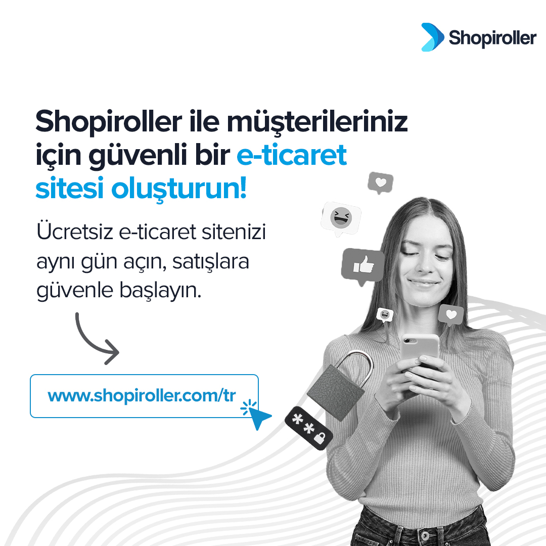 shopiroller_tr's tweet photo. 💫  Shopiroller ile müşterileriniz için güvenli bir e-ticaret sitesi oluşturun.
Ücretsiz e-ticaret sitenizi aynı gün açın, satışlara güvenle başlayın.

🔗 https://t.co/OCTe3ddpwv

#eticaret #gizlilikpolitikası #sslsertifikası https://t.co/24fLeVYz4A