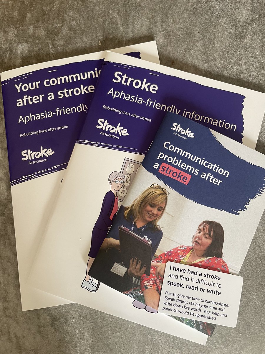 Head over to stroke.org.uk to order your free guides and tools for communication after stroke #LetsTalkAphasia #whenthewordsawaywent @TheStrokeAssoc