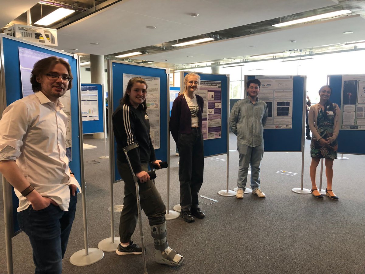 Great to see our PhD students presenting their work at the Early Career Researcher's conference @UniOfSurrey @UniSurreyBioSci