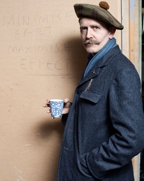 Tweed? Skinny? Moustache?

That's the ghost of Billy Childish.

#Uncanny #UncannyCommunity