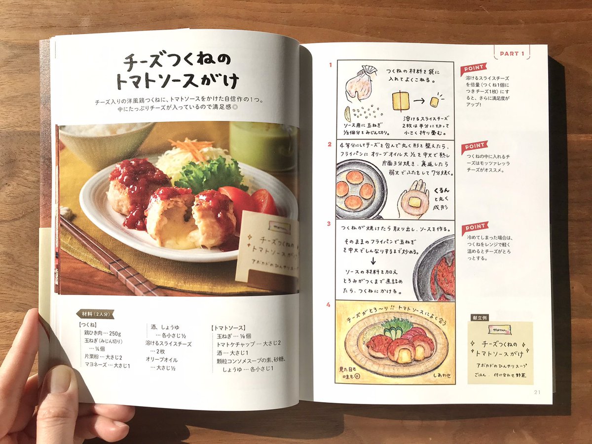 レシピ本・しあわせcooking(不揃い) しあわせ4コマレシピ』の3刷目の重版が決定しました！たくさんの方に手