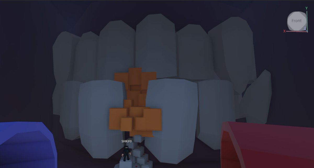 blackrush101's tweet photo. Time to replace block stage to simple meshes level design for my own game. Finally!

#RobloxDev https://t.co/jk1yBX0qbi