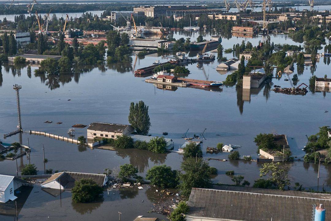 Destruction of Kakhovka hydroelectric power plant is an environmental catastrophe.

Today is the peak of water flooding from Kakhovska reservoir. In 2 to 4 days it will cease to exist.

These are some of the aftereffects of this terrorist act on environment. We will know more…