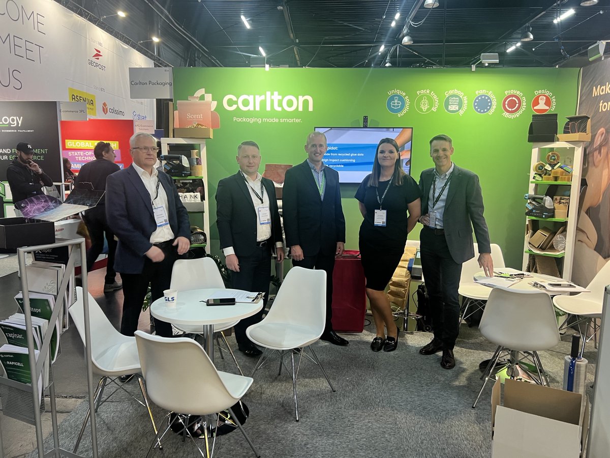 Our team are at Deliver Amsterdam today and tomorrow! Visit stand B34 to see the future of packaging. Today! 
#deliver23 #visitus #packaging #newinnovations