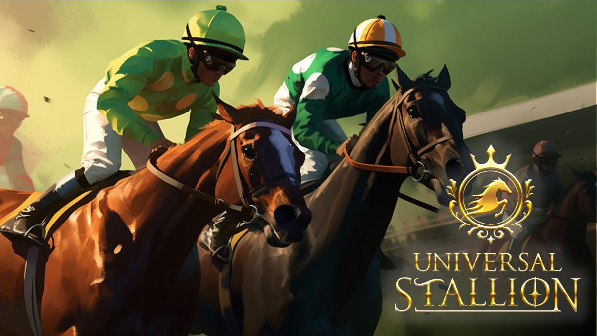 🏇#ユニスタ × ChainProject #giveaway 💞 

㊗リアル指向競走馬生産育成 #BCG  Universal Staiiion🏇

🎁確定AL ×5⃣🎉
🎁早押しAL × 1⃣5⃣🎉

🏇UR確定10個パック購入特典にも注目🎉

✅follow
@ChainProjectNFT 
@y31069521 
@Unista_JP

✅❤️&RT
✅☟
discord.gg/6JAfgB8kAY
⏰48h