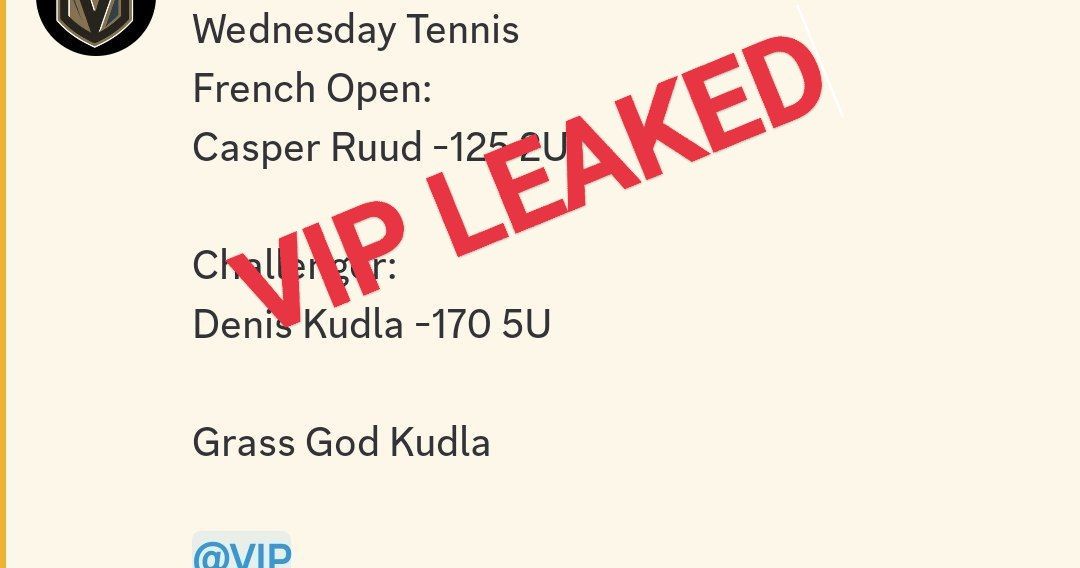 ItsCappersPicks's tweet image. #CalebPicks Tennis &amp;amp; Esports