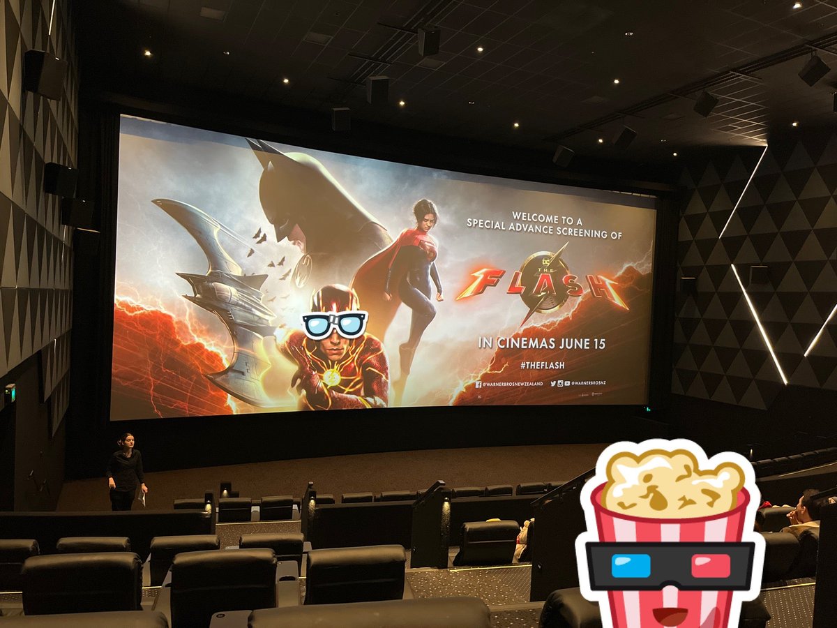 HatchiNZ's tweet photo. Advanced Research into DC movies (@ Hoyts Entx in Christchurch, Canterbury) https://t.co/E5KykdbYJQ https://t.co/2MGMpvRZvD
