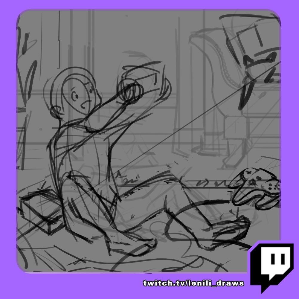 scar3cr0ws's tweet photo. Hey peeps! I’ll be streaming tonight at 8PM again, continuing with this piece 😊 join me on https://t.co/1HkoZuew75 https://t.co/q4Yf32eM1O