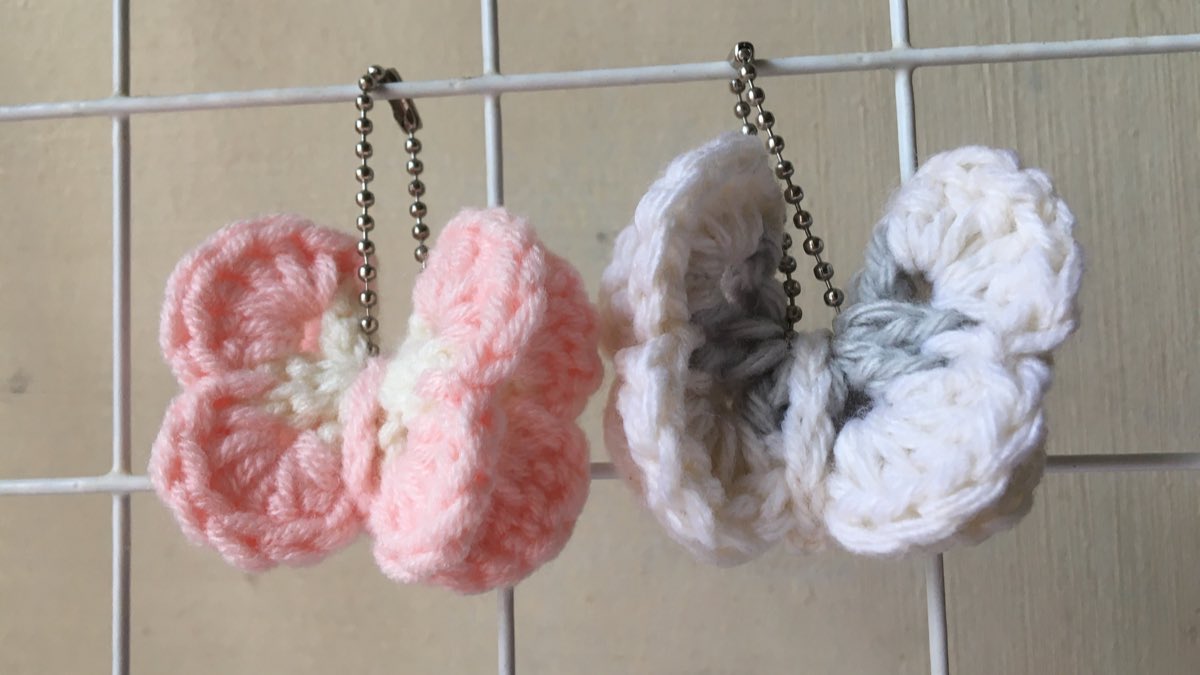 hithenbye_'s tweet photo. [ WTS LFB CROCHET PH ]
STAR &amp; BUTTERFLY CROCHET KEYCHAIN  ✩˖ ࣪‧₊˚🦋

𖦹 75 ea 
𖦹 payo
𖦹 bundle of 3 for 220 Php
𖦹 pre order: can choose color

note: ! other colors are limited !

dm to order 💭 https://t.co/rF2Vz3CZeG