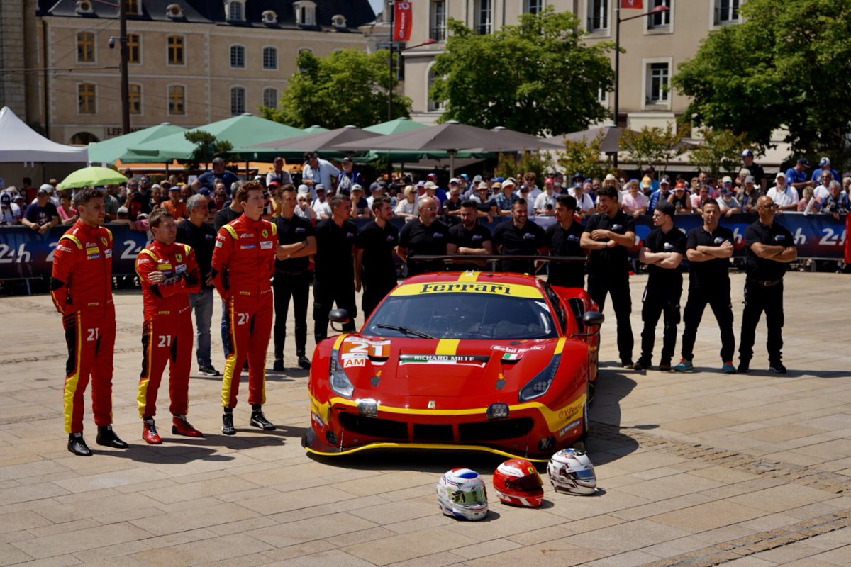 🎥🏁🏆 Immersion #24heuresdumans pour <a href="/AFCorse/">AF Corse</a>